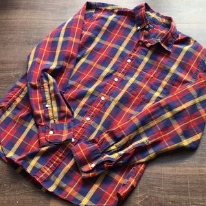 J. Crew Plaid Button Down